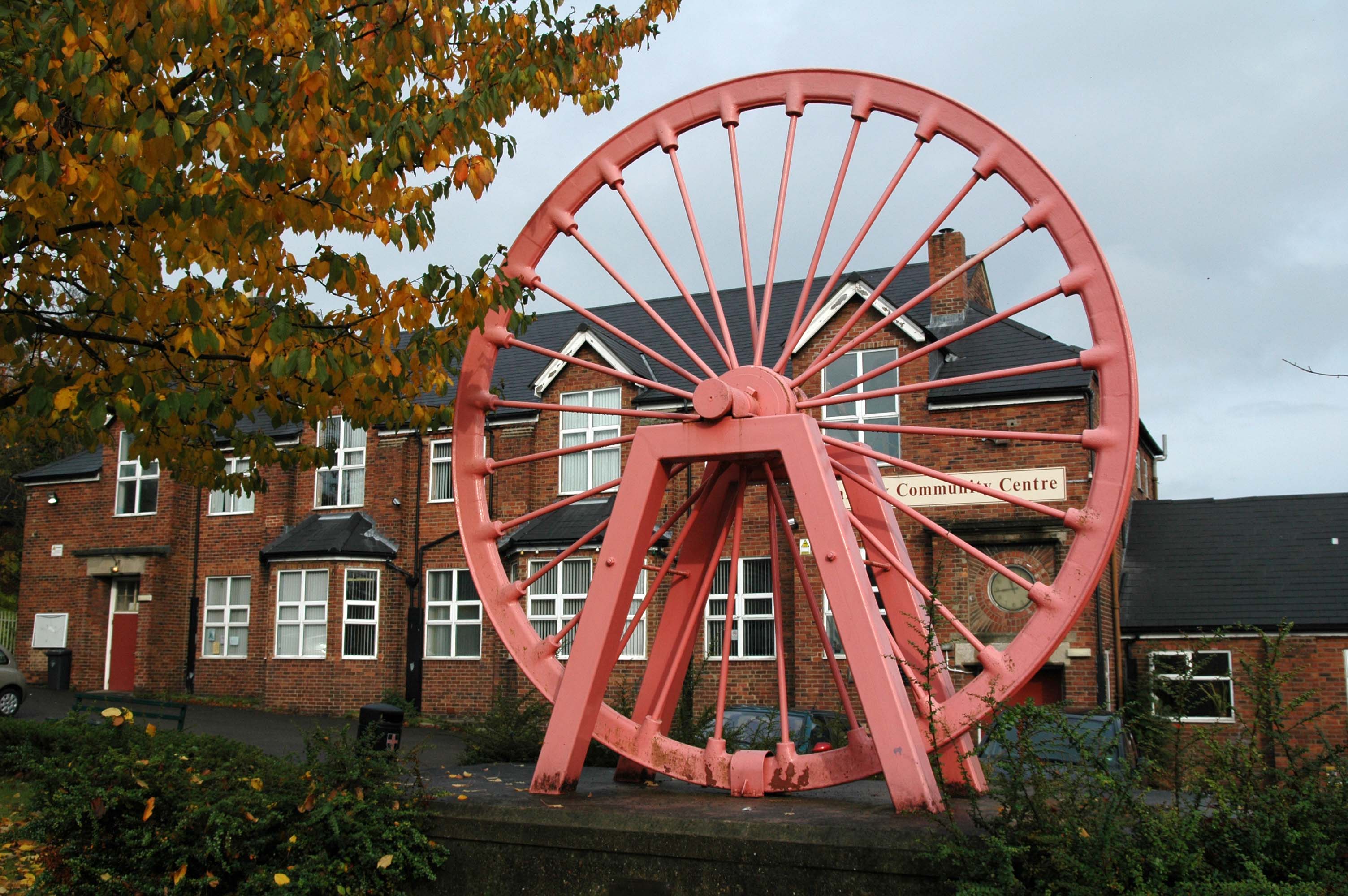 pit wheel at Bearpark